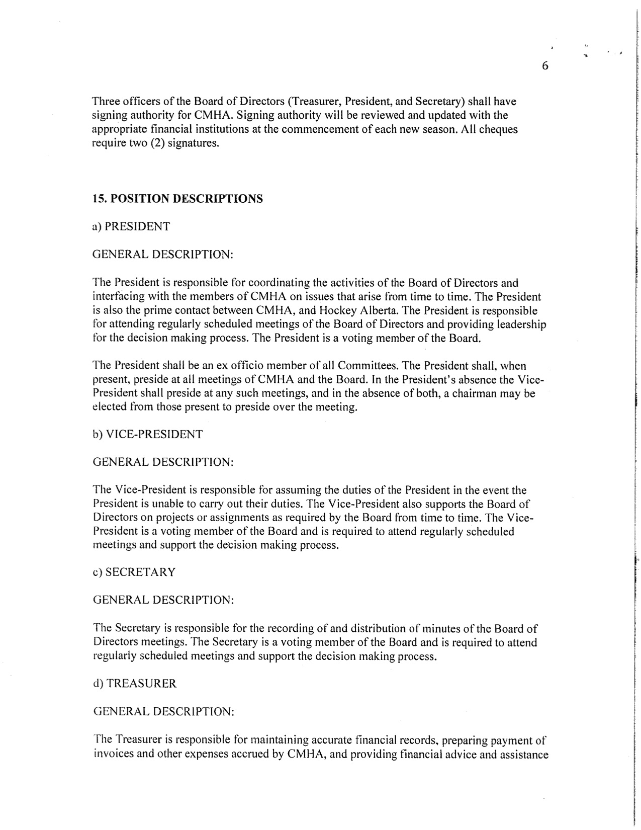 Bylaws 6